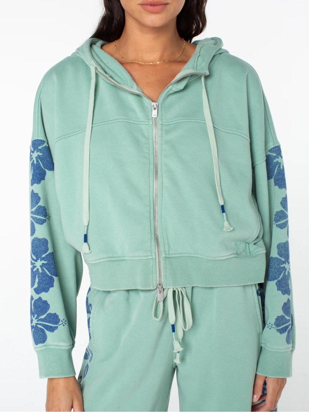 Roxy Fringing Reefs Zip Up Hoodie